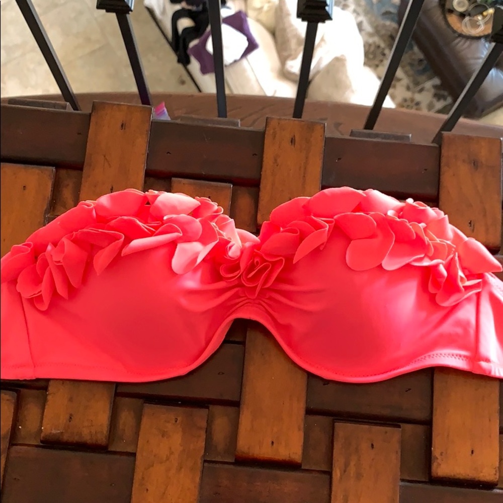Victoria secret strapless swim top 36 B